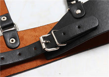 Load image into Gallery viewer, Mon Amie Cherry Vest Belt, harness Belt, cage Belt, party, streetwear, black-belt, tan-belt, beige-belt, brown-belt,