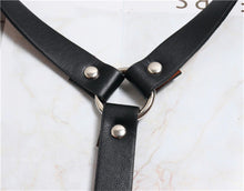 Load image into Gallery viewer, Mon Amie Cherry Vest Belt, harness Belt, cage Belt, party, streetwear, black-belt, tan-belt, beige-belt, brown-belt,