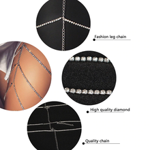 Load image into Gallery viewer, Mon Amie Cherry gold and silver metal garter belt. Club wear