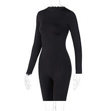 Load image into Gallery viewer, Mon Amie Cherry, Black jumpsuit, playsuit, romper, sexy wear, clubwear, sportwear