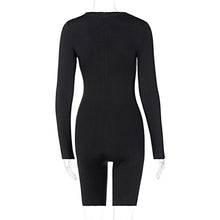 Load image into Gallery viewer, Mon Amie Cherry, Black jumpsuit, playsuit, romper, sexy wear, clubwear, sportwear