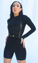 Load image into Gallery viewer, Mon Amie Cherry, Black jumpsuit, playsuit, romper, sexy wear, clubwear, sportwear