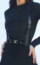 Load image into Gallery viewer, Mon Amie Cherry, Black jumpsuit, playsuit, romper, sexy wear, clubwear, sportwear