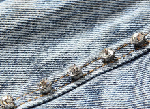 Load image into Gallery viewer, Mon Amie Cherry, Denim Jacket, sexy clothe, clubwear, bedazzled, rhinestones, bling