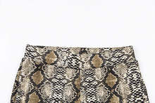 Load image into Gallery viewer, Mon Amie Cherry, Sexy set, Animal Print Set, Python Set, Clubwear, biker shorts