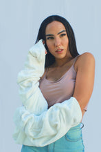 Load image into Gallery viewer, Mon Amie Cherry, Sexy Sweater, White sweater, soft , cropped sweater, casual, streetwear,
